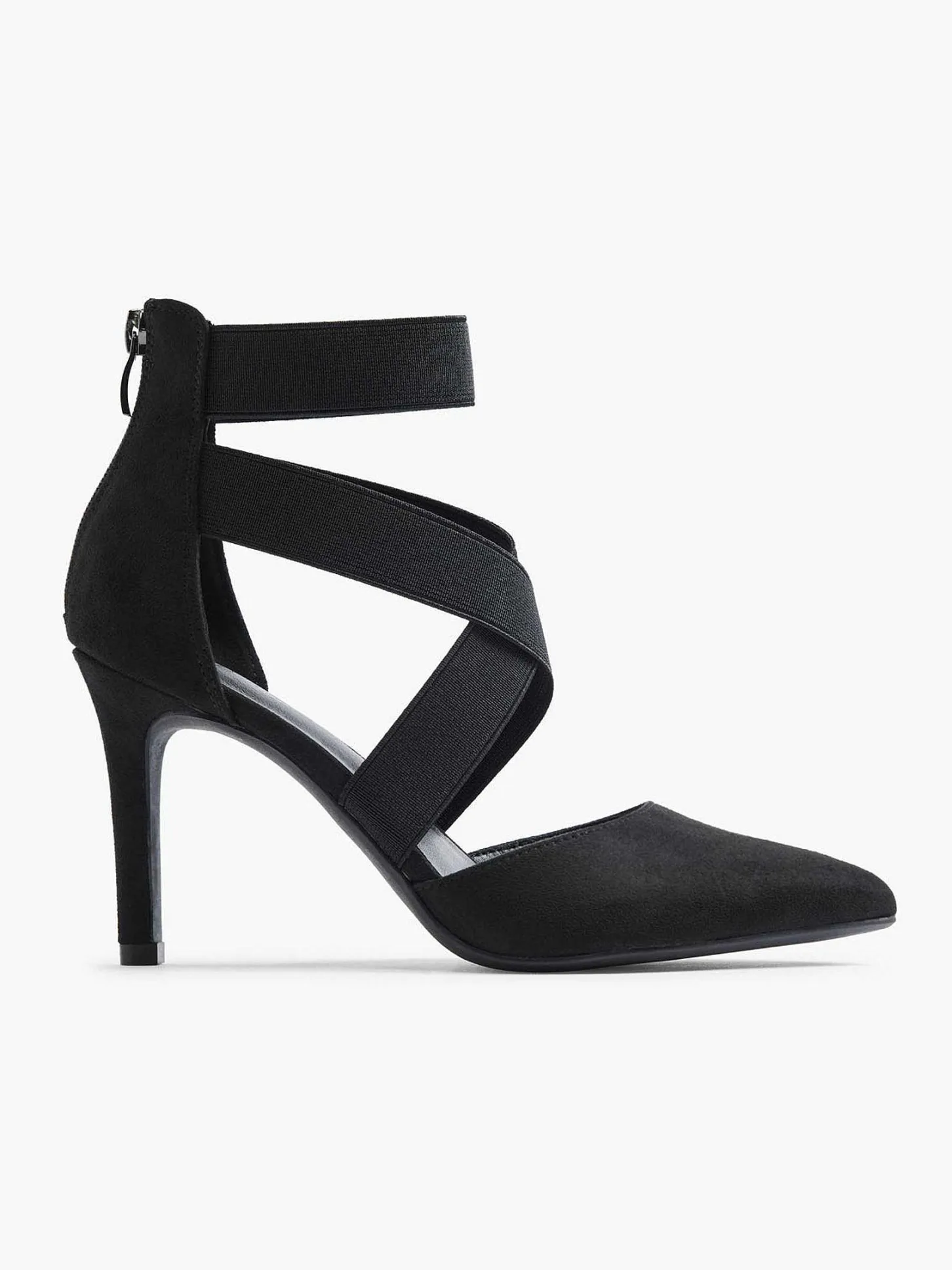 Online Zwarte Pump Elastiek Dames Pumps
