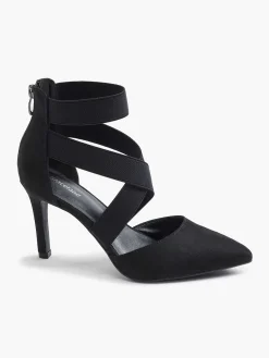 Online Zwarte Pump Elastiek Dames Pumps