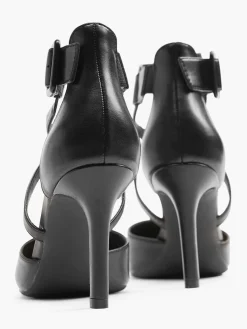 Online Zwarte Pump Gespsluiting Dames Hoge Hakken