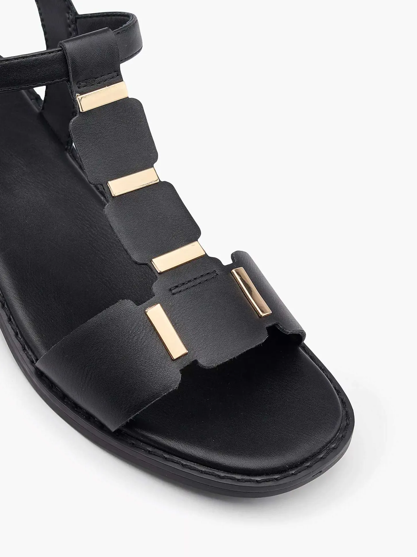 Hot Zwarte Sandaal Dames Sandalen