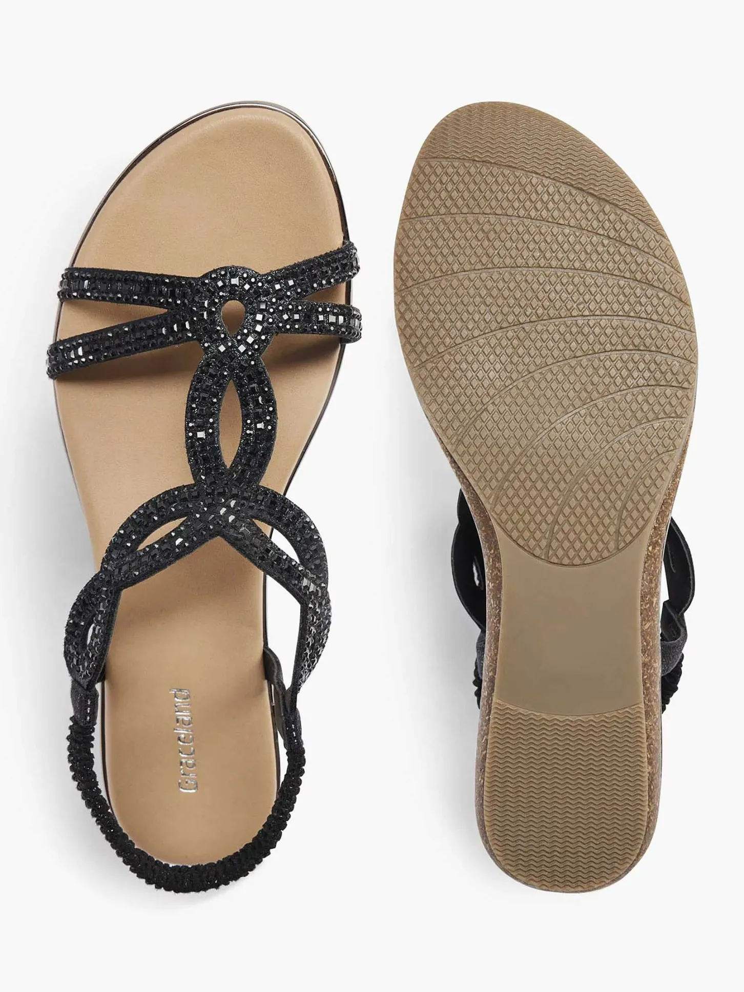 Clearance Zwarte Sandaal Dames Sandalen