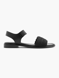 Discount Zwarte Sandaal Dames Sandalen