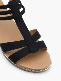 Discount Zwarte Sandaal Dames Sandalen