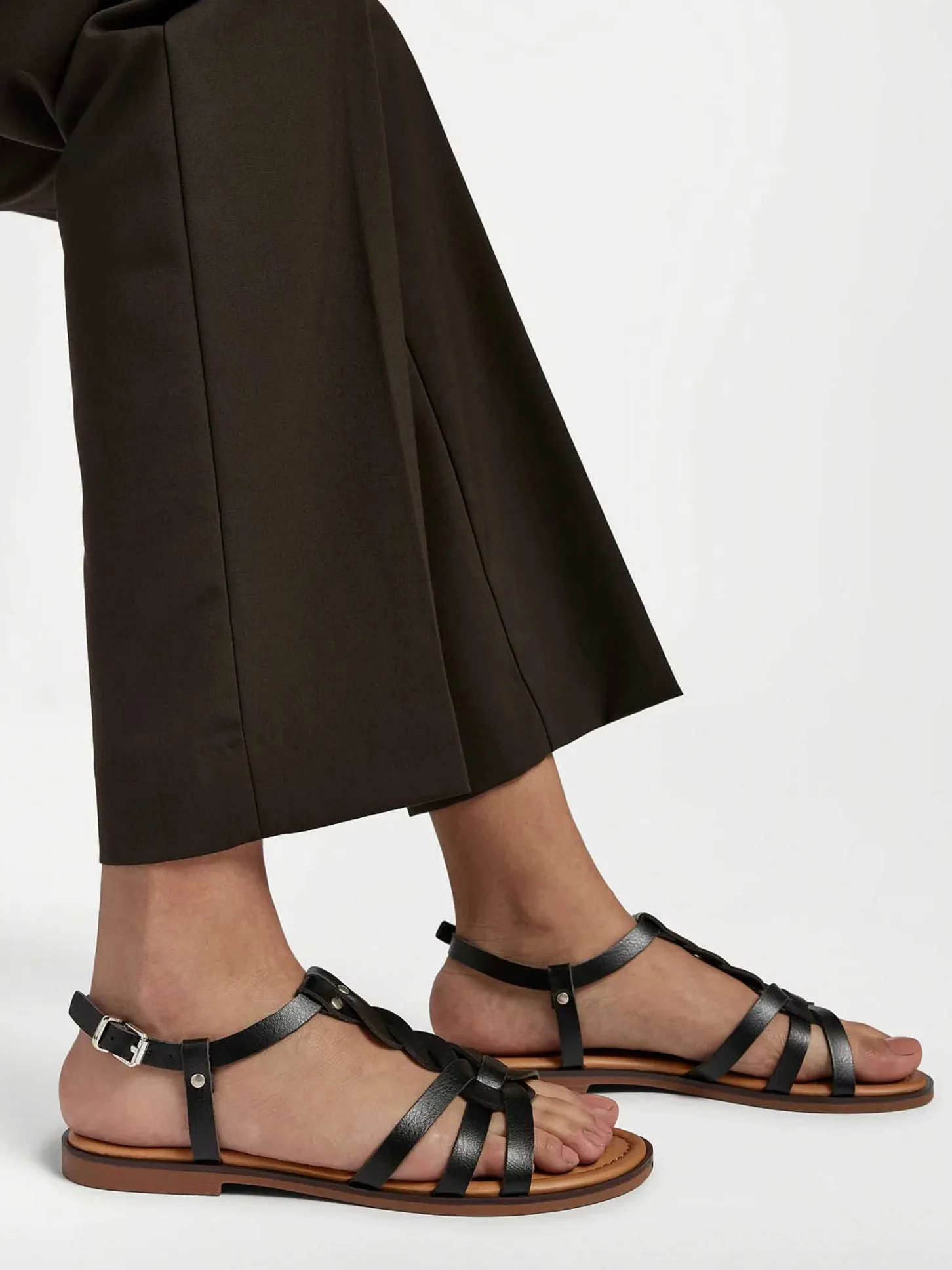 Best Zwarte Sandaal Dames Sandalen