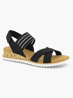 Zwarte Sandaal Dames Sandalen