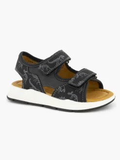Clearance Zwarte Sandaal Print Kinderen Jongensschoenen