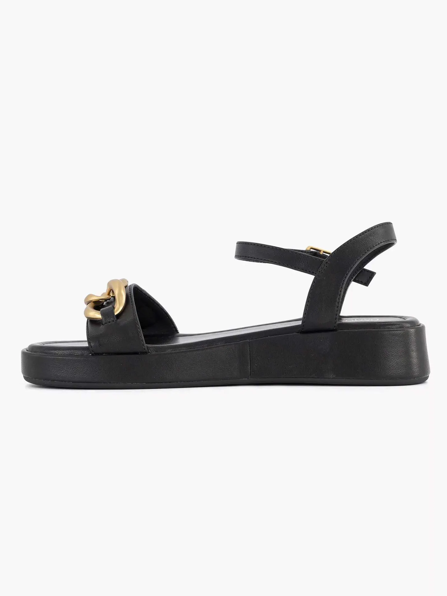 Hot Zwarte Sandaal Sierketting Dames Sandalen