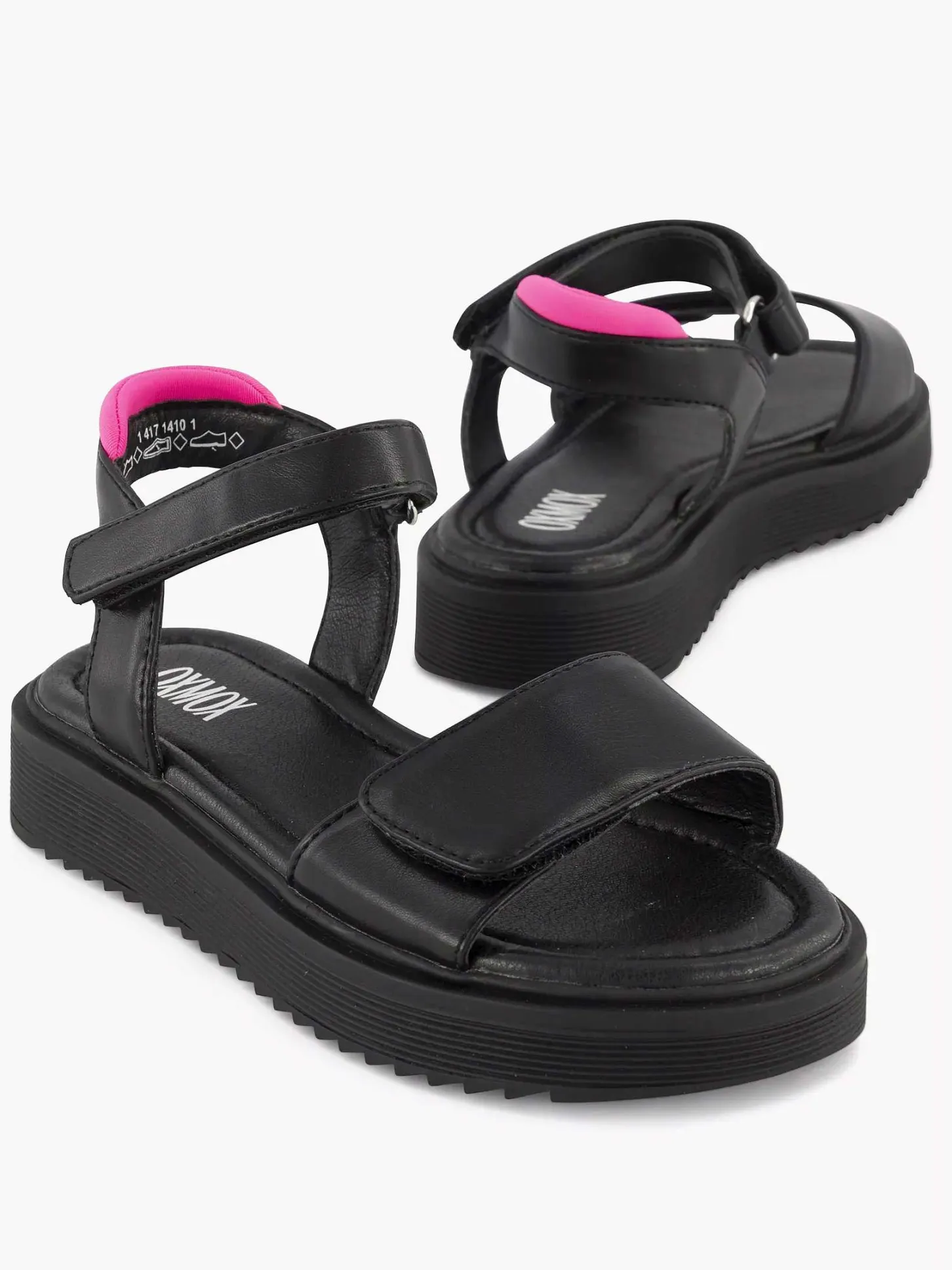 Zwarte Sandaals Kinderen Jongensschoenen