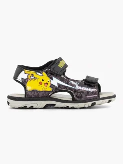 Outlet Zwarte Sandalen Pokemon Kinderen Jongensschoenen