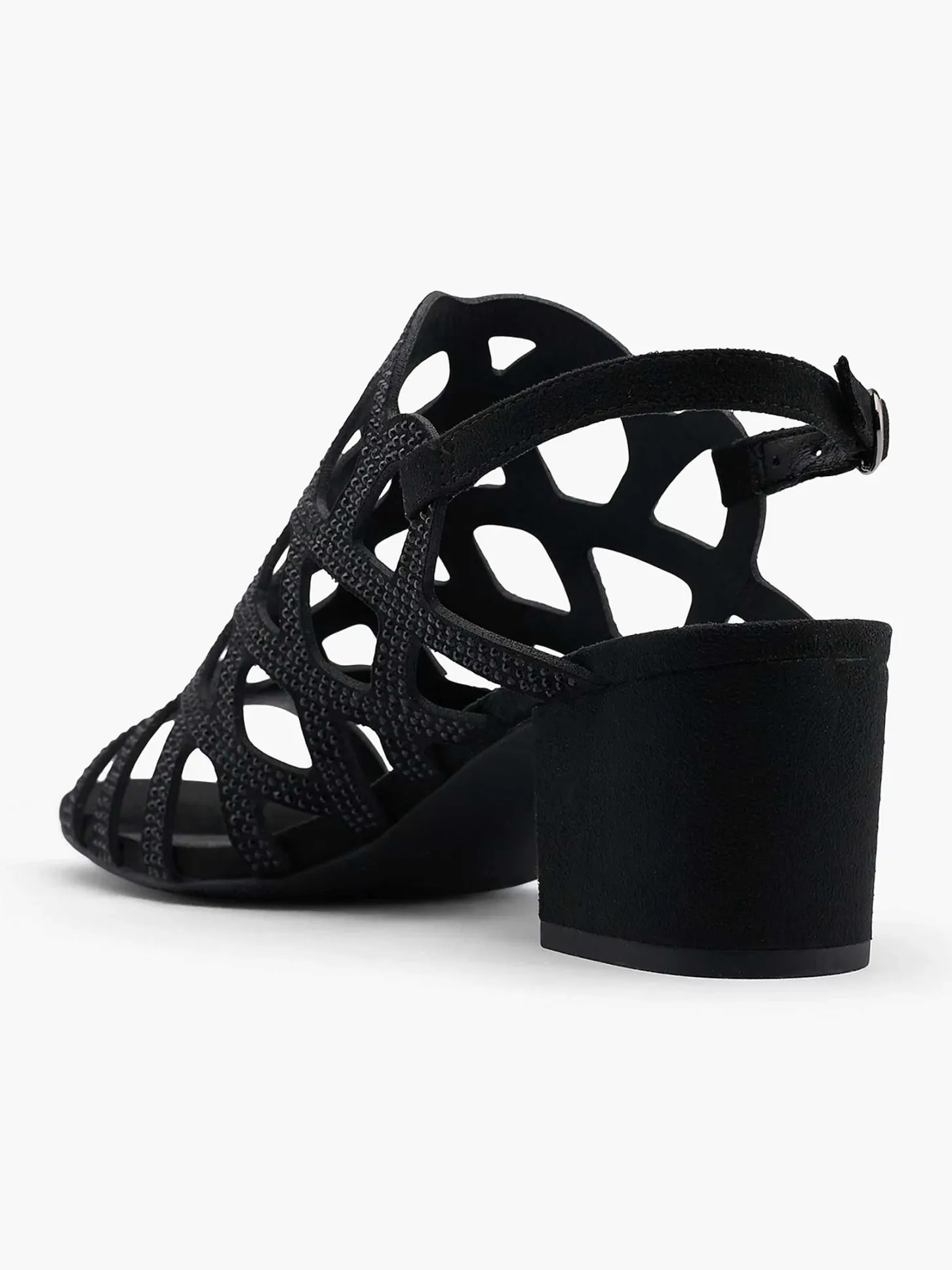 Sale Zwarte Sandalette Dames Sandalen
