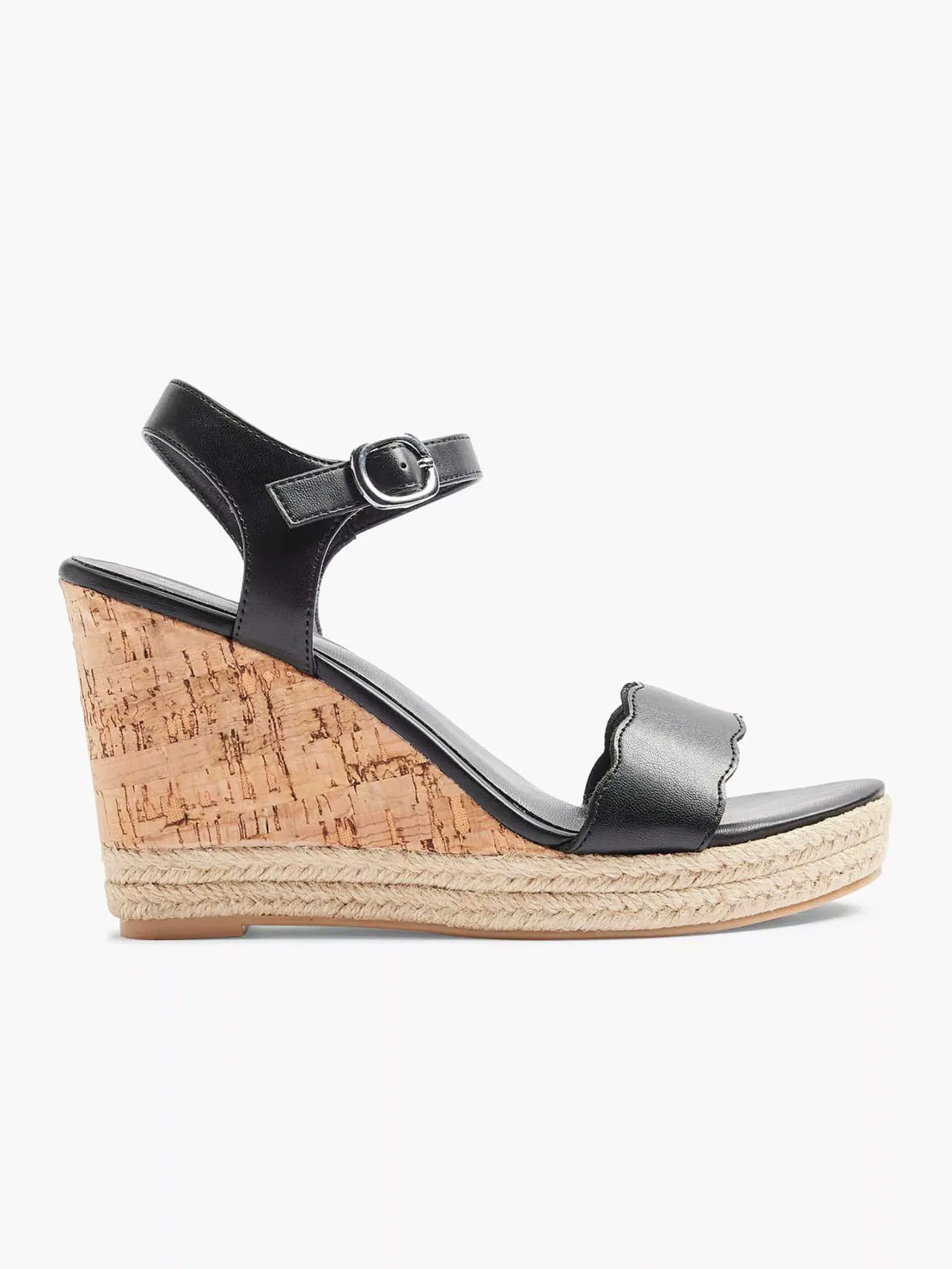 Hot Zwarte Sandalette Dames Hoge Hakken