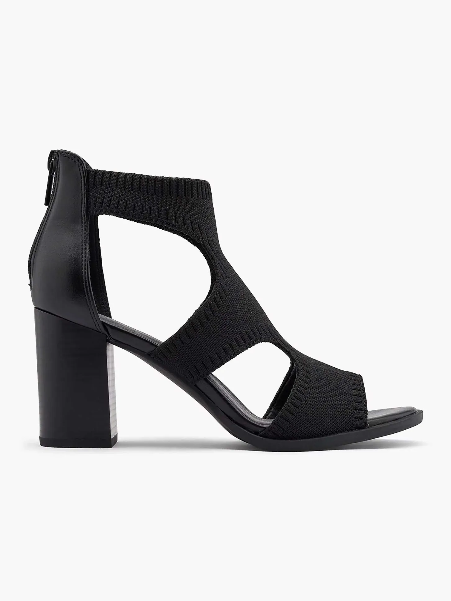 Hot Zwarte Sandalette Dames Sandalen