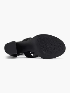 Hot Zwarte Sandalette Dames Sandalen