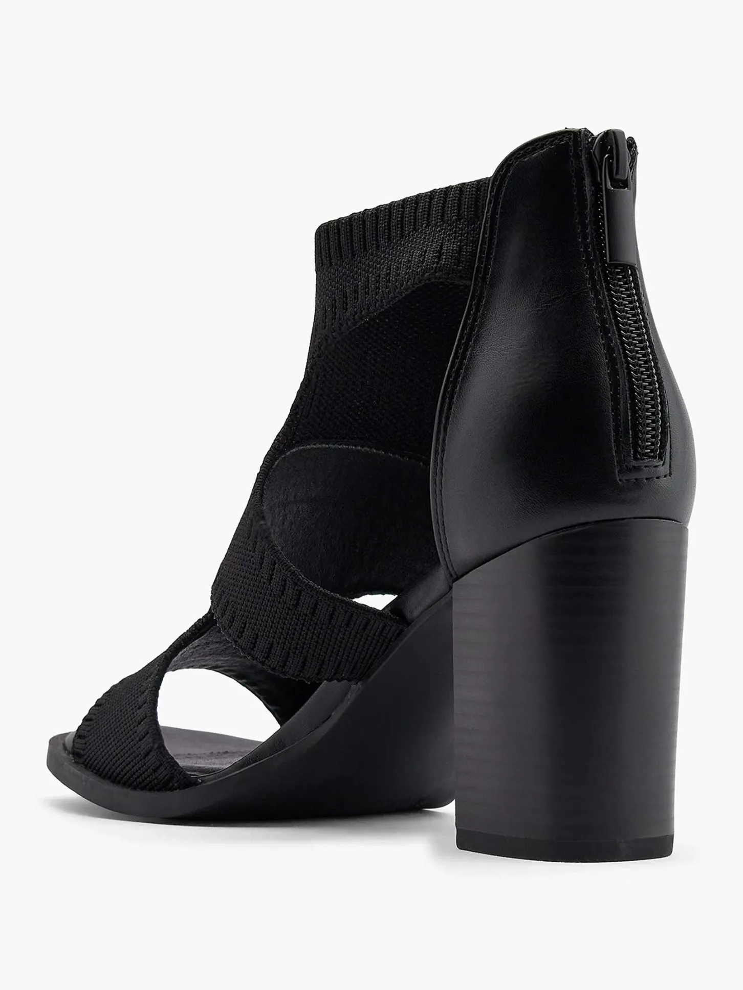 Hot Zwarte Sandalette Dames Sandalen