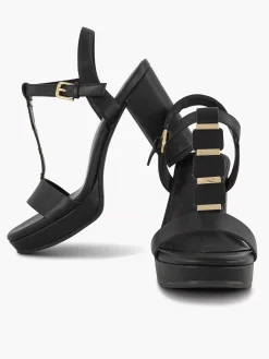 Outlet Zwarte Sandalette Dames Sandalen