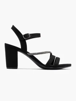 Sale Zwarte Sandalette Dames Sandalen