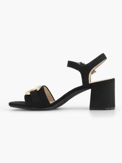 Best Zwarte Sandalette Sierketting Dames Sandalen