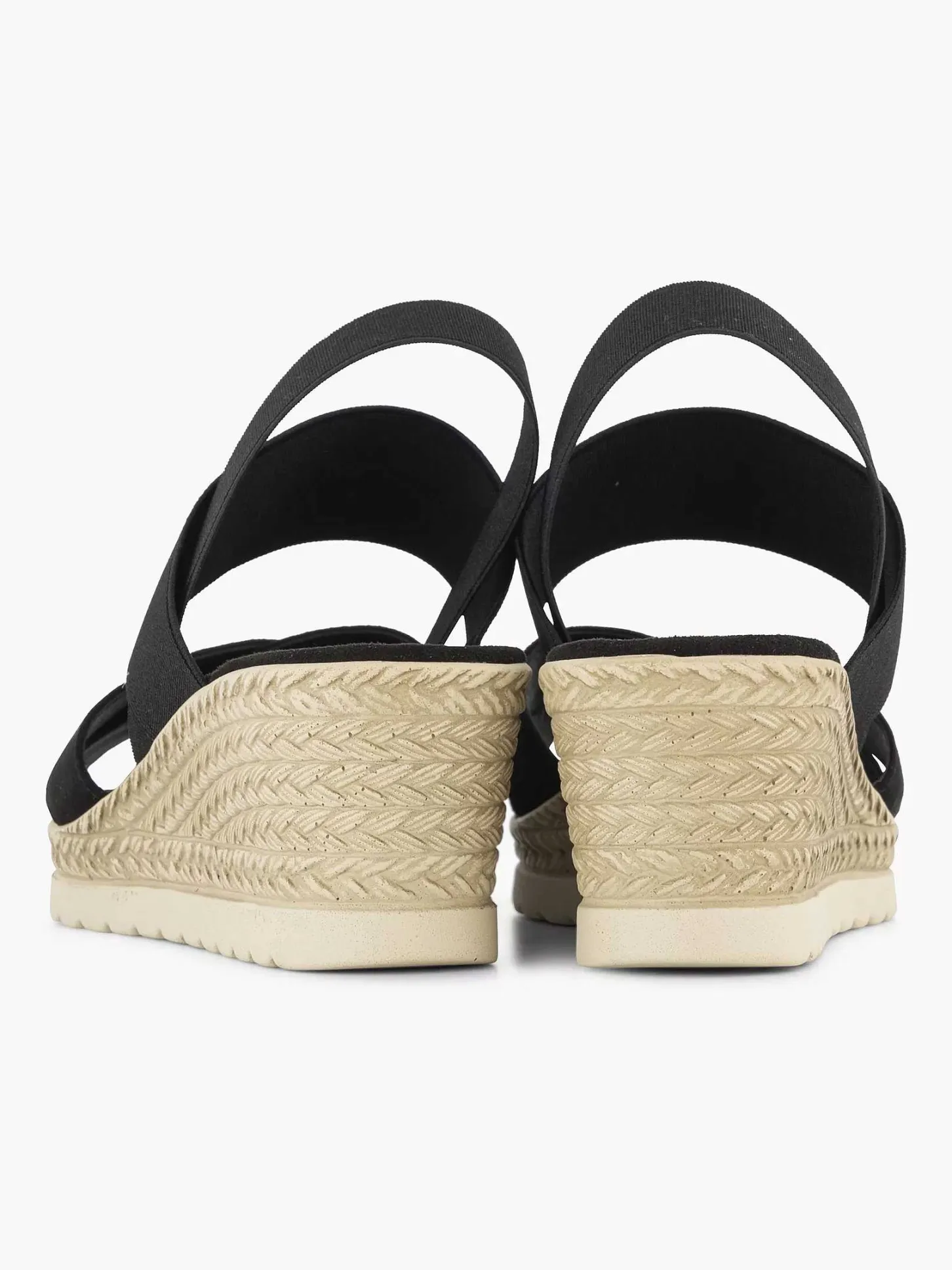 Clearance Zwarte Sandalette Sleehak Dames Sandalen