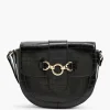 Outlet Zwarte Schoudertas Siergesp Dames Online Exclusive Accessoires