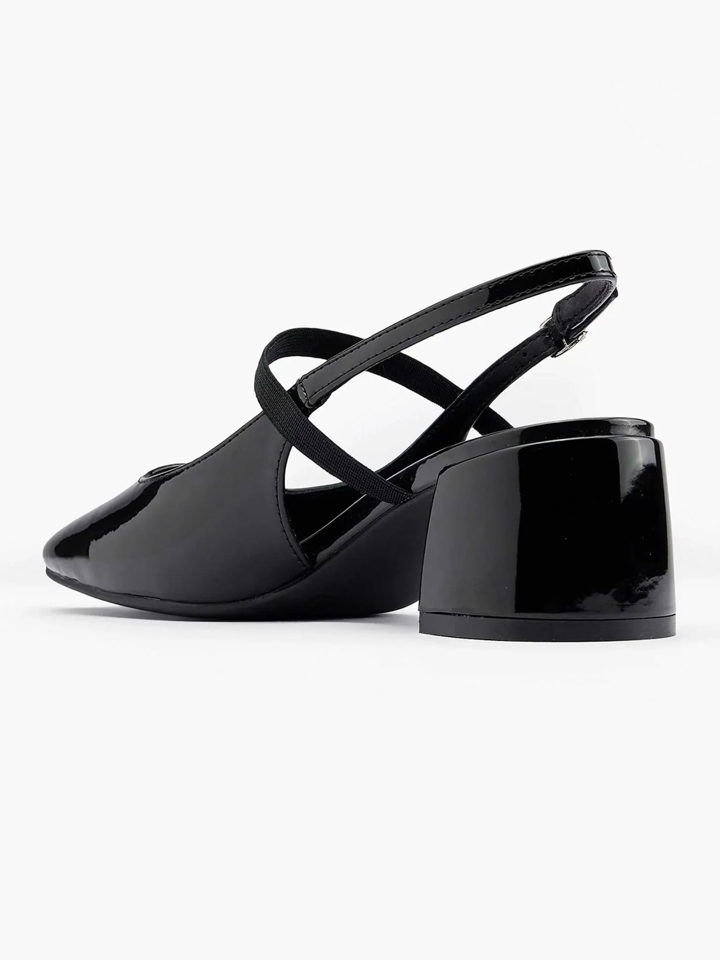 Zwarte Slingback Dames Pumps
