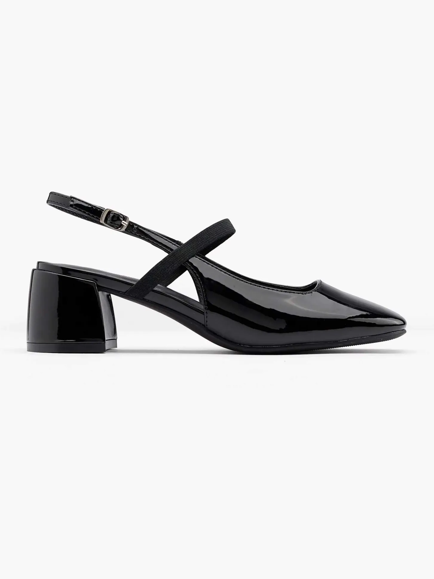 Zwarte Slingback Dames Pumps
