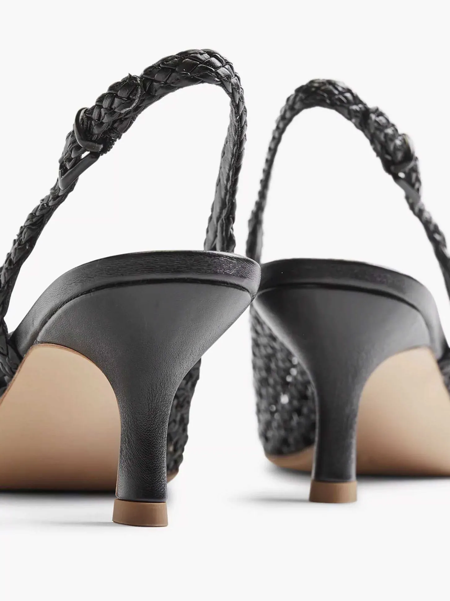 Outlet Zwarte Slingback Pump Dames Pumps