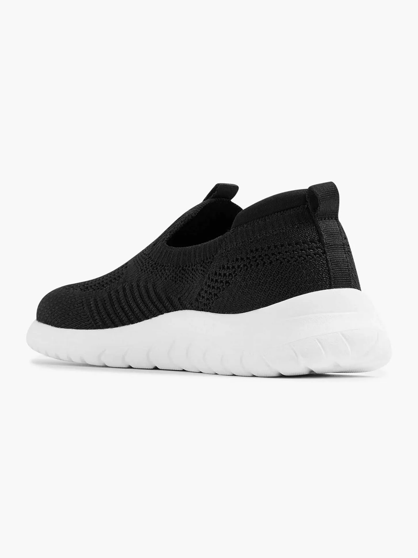 Outlet Zwarte Slip On Sneaker Kinderen Jongensschoenen