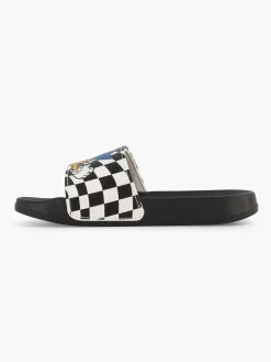 Outlet Zwarte Slipper Kinderen Jongensschoenen