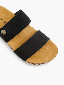 Hot Zwarte Slipper Dames Slippers