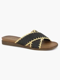 Zwarte Slipper Dames Slippers