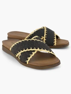Zwarte Slipper Dames Slippers
