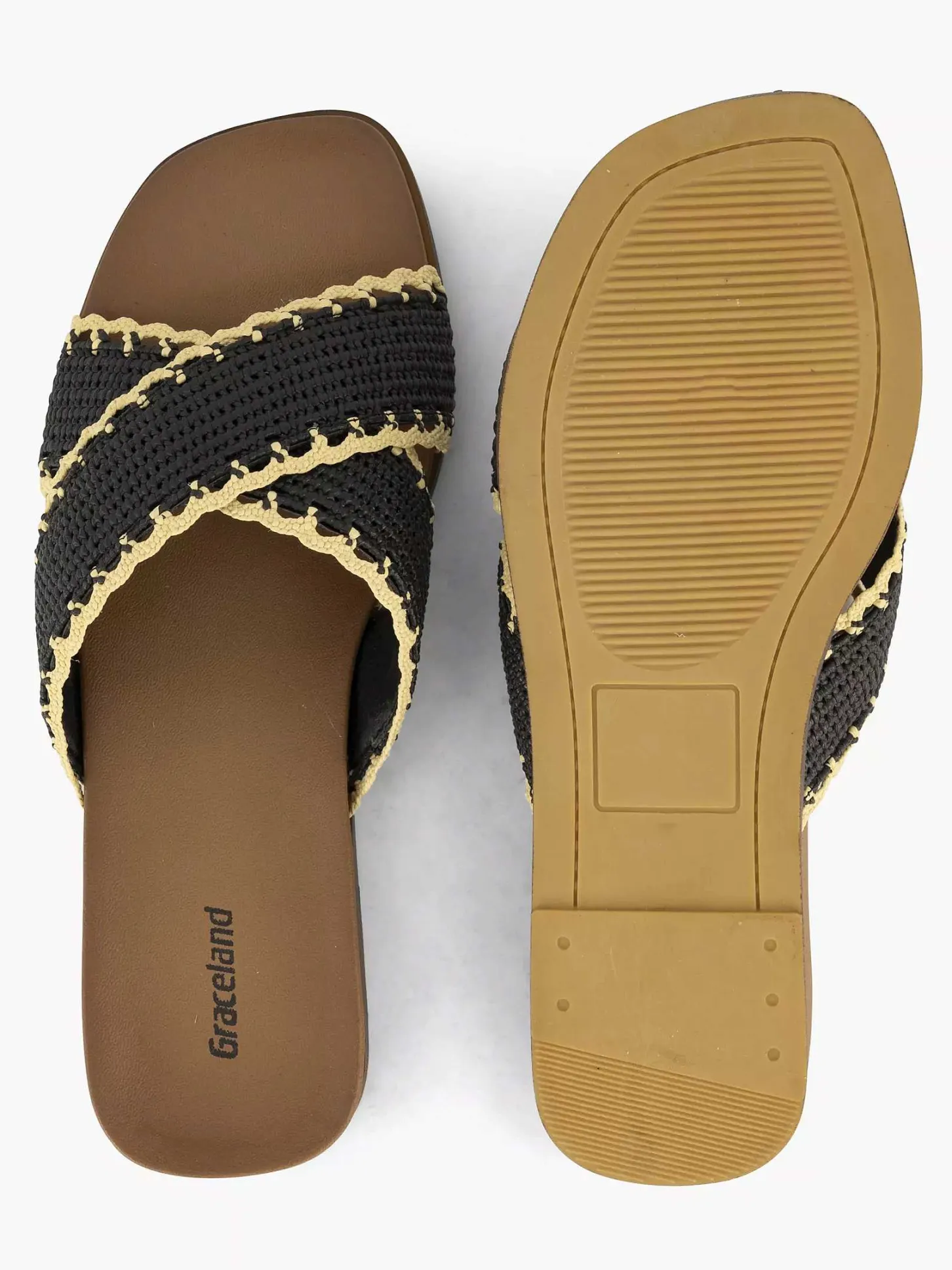Zwarte Slipper Dames Slippers