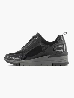 Clearance Zwarte Sneaker Dames Comfort Schoenen