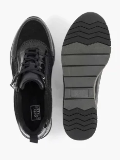 Clearance Zwarte Sneaker Dames Comfort Schoenen