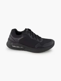 Discount Zwarte Sneaker Memory Foam Heren Sneakers