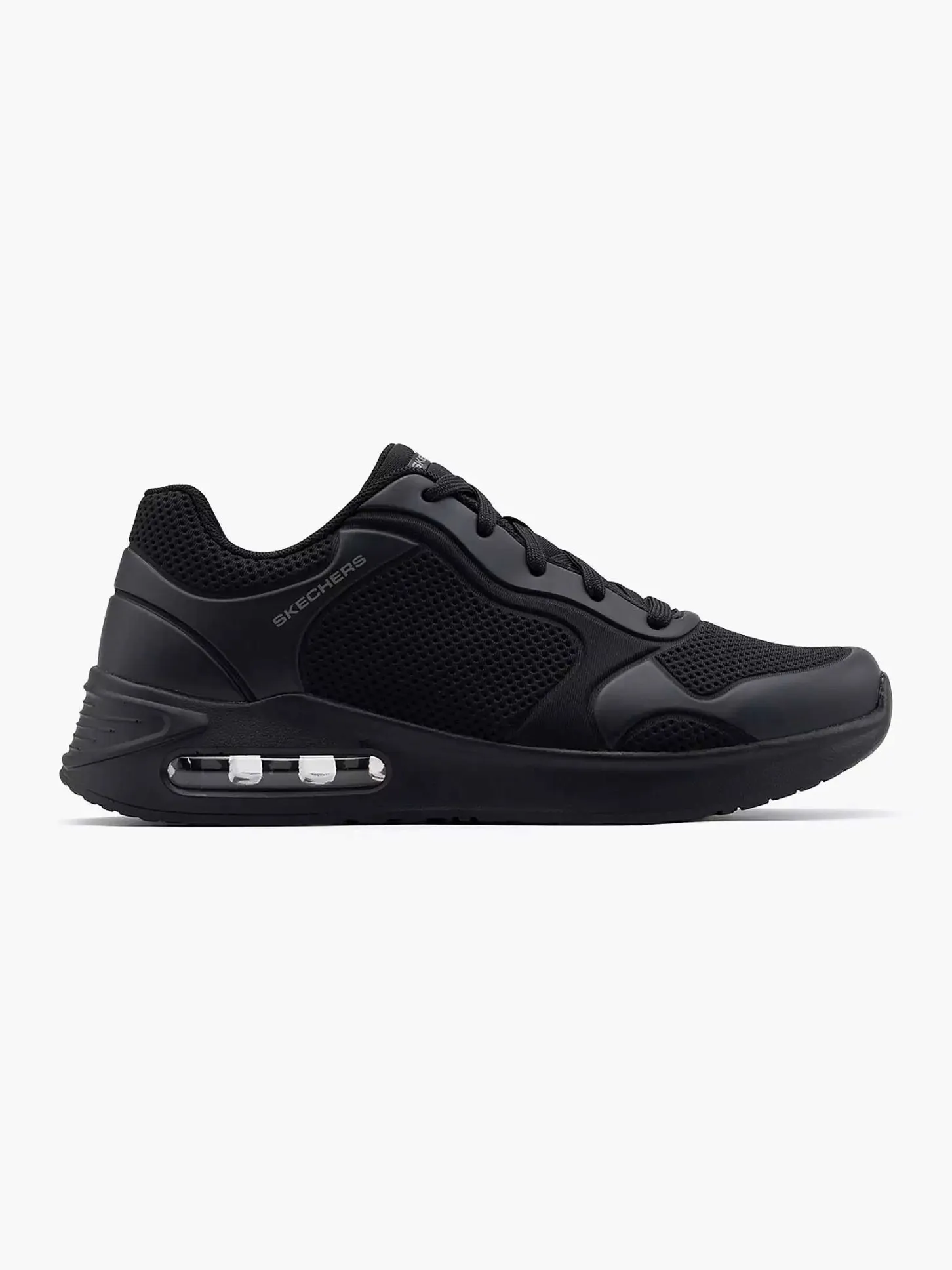 Discount Zwarte Sneaker Memory Foam Heren Sneakers