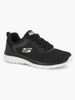 Outlet Zwarte Sneaker Memory Foam Dames Sneakers