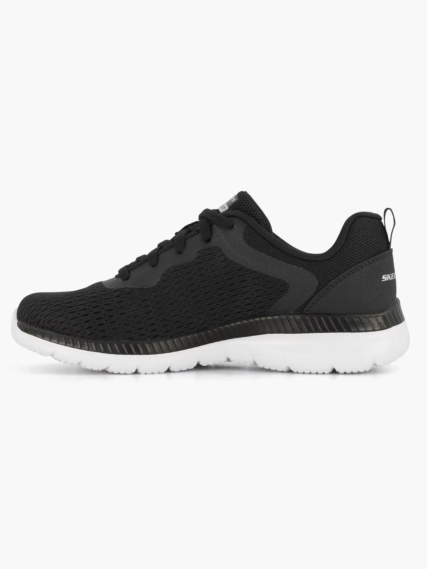 Outlet Zwarte Sneaker Memory Foam Dames Sneakers