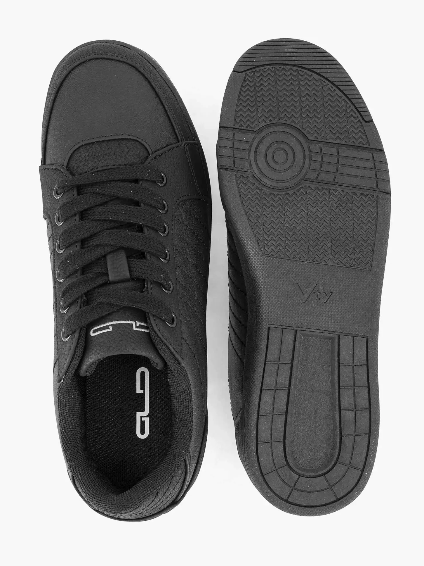 Best Zwarte Sneaker Stiksels Dames Sneakers