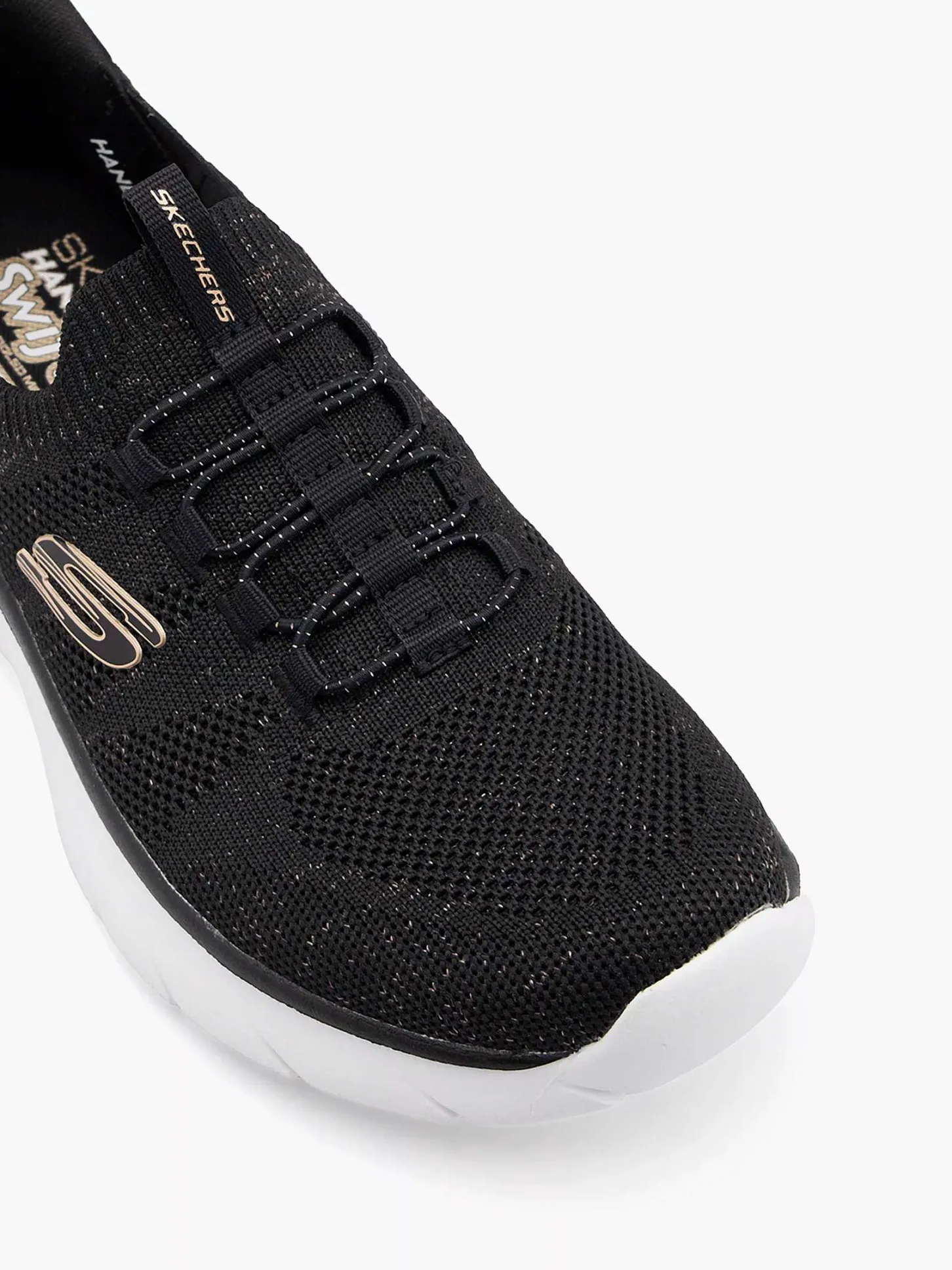 New Zwarte Sneaker Swift Fit - Hands Free Dames Sneakers