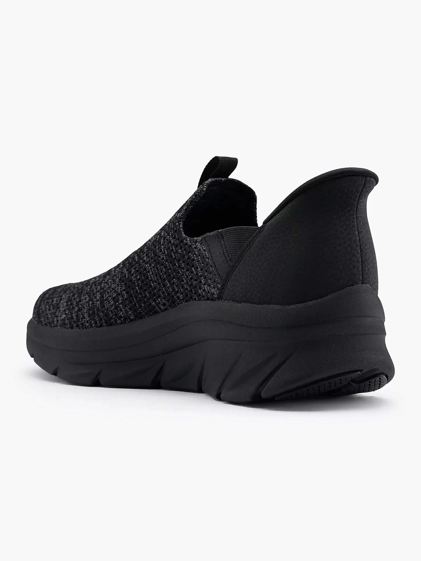 Zwarte Sneaker Swift Fit - Hands Free Heren Sneakers