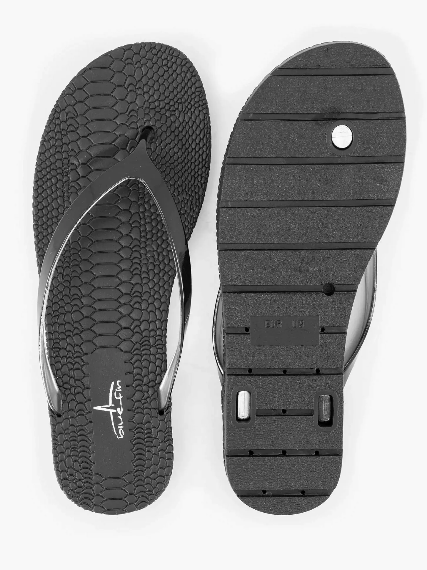 Best Zwarte Teenslipper Dames Slippers