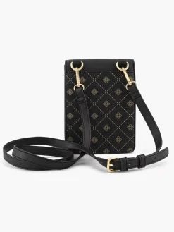 Zwarte Telefoontas Print Dames Online Exclusive Accessoires