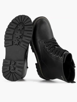 Discount Zwarte Veterboot Kinderen Babyschoenen