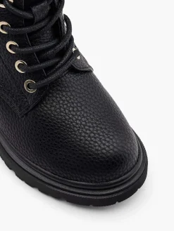 Hot Zwarte Veterboot Kinderen Jongensschoenen