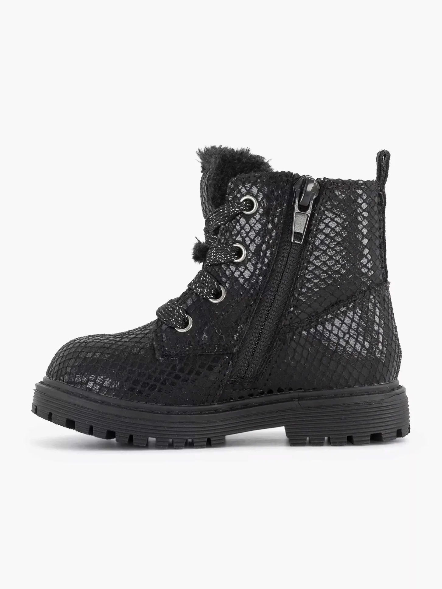 Best Zwarte Veterboot Kinderen Babyschoenen