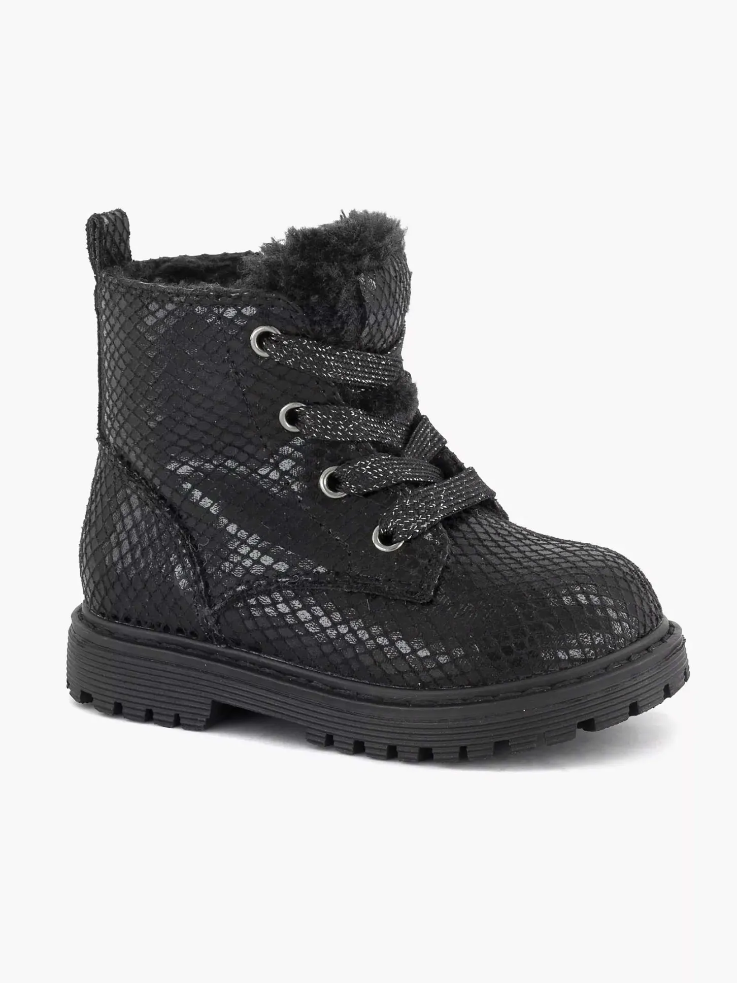 Best Zwarte Veterboot Kinderen Babyschoenen