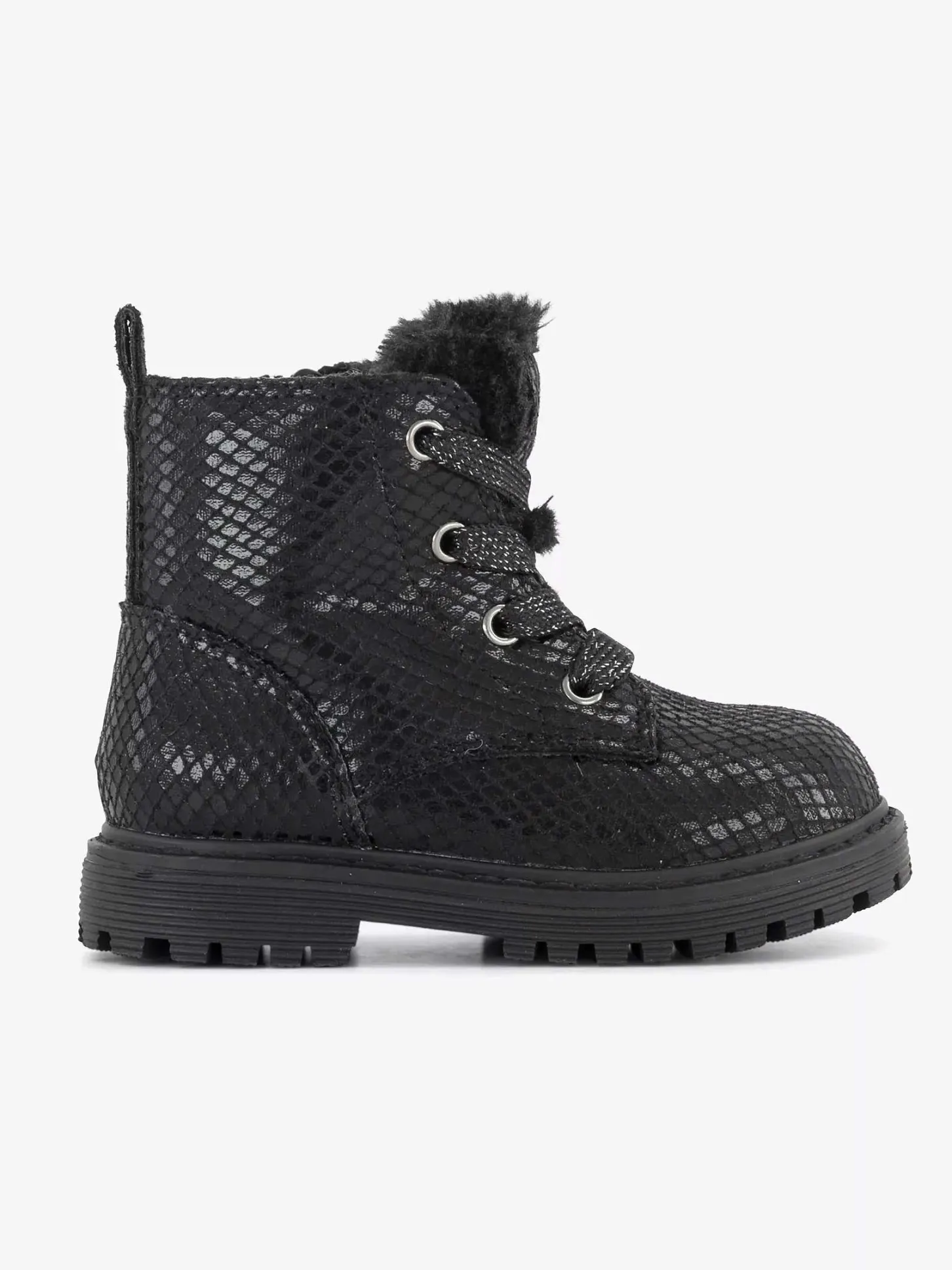 Best Zwarte Veterboot Kinderen Babyschoenen