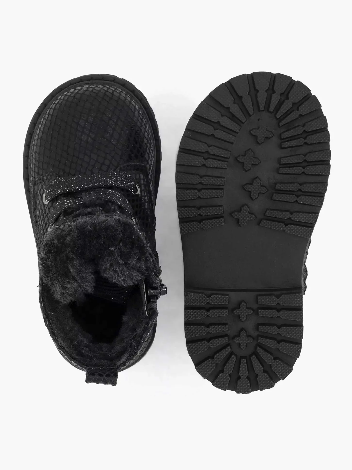Best Zwarte Veterboot Kinderen Babyschoenen