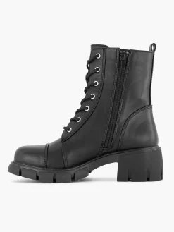 Sale Zwarte Veterboot Kinderen Jongensschoenen